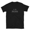 Men's Kmt Translated Large Kmt Hieroglyph Black Soft Style T Shirt